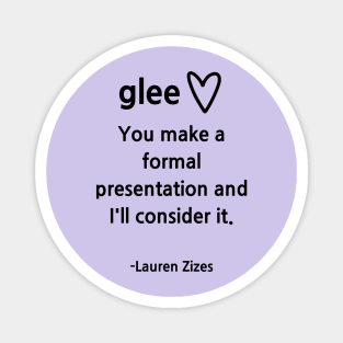 Glee/Lauren Magnet